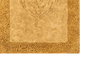 Mijölnir Juego de alfombrillas de baño de algodón 100% Mostaza